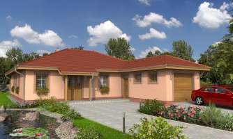 Lovely masonry house with a garage and large basement. The basement may be omitted.